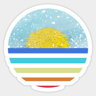 Sunny Dandelion Sticker